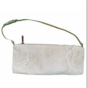 Valentino vintage lace cream mini bag